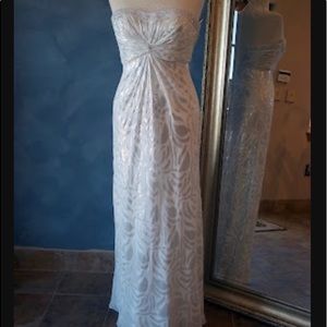 Aidan Mattox Strapless Evening/Prom Dress